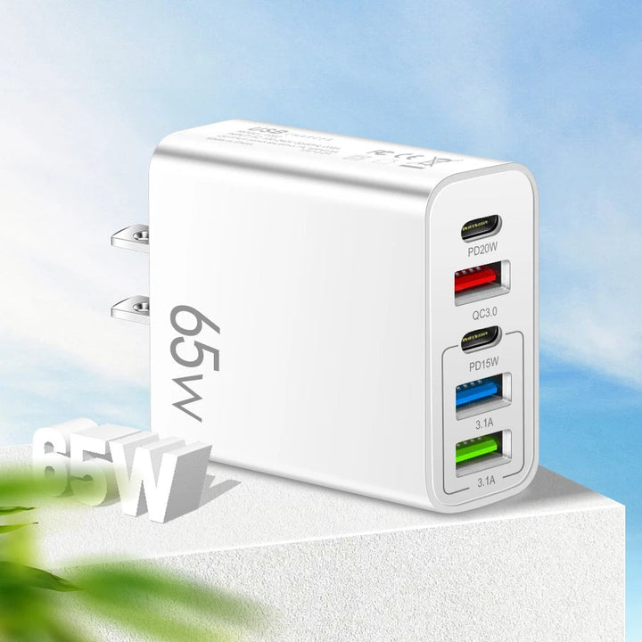 BowLift | Multi Port Adaptor 65W Fast Charger - US Standard