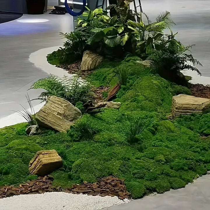 BowLift | Moss Cover Piece – Moss Flakes Ornament for Decoration and Landscaping