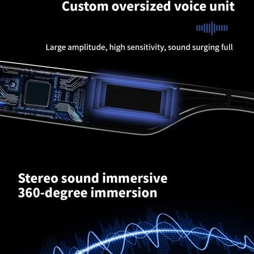 BowLift | Super Black TechnologySmart Wireless Headphone Sunglasses