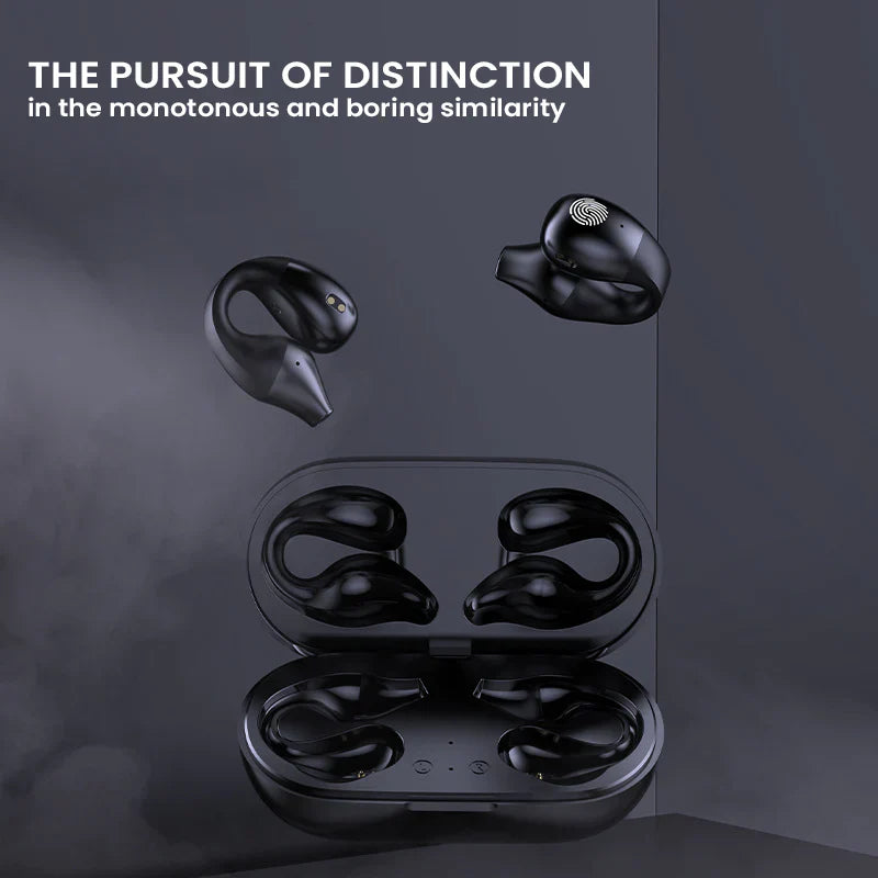 Wireless Earclip Bluetooth Headset Bowlift