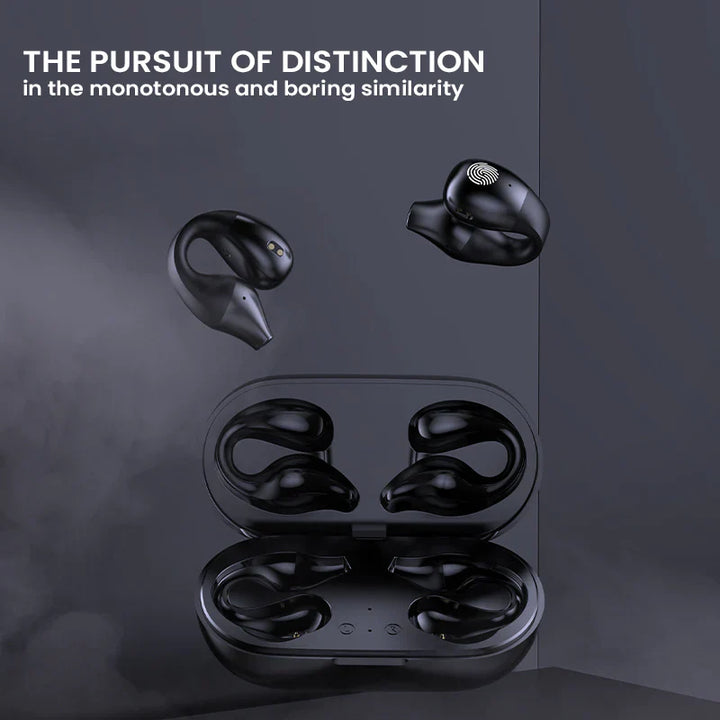Wireless Earclip Bluetooth Headset Bowlift