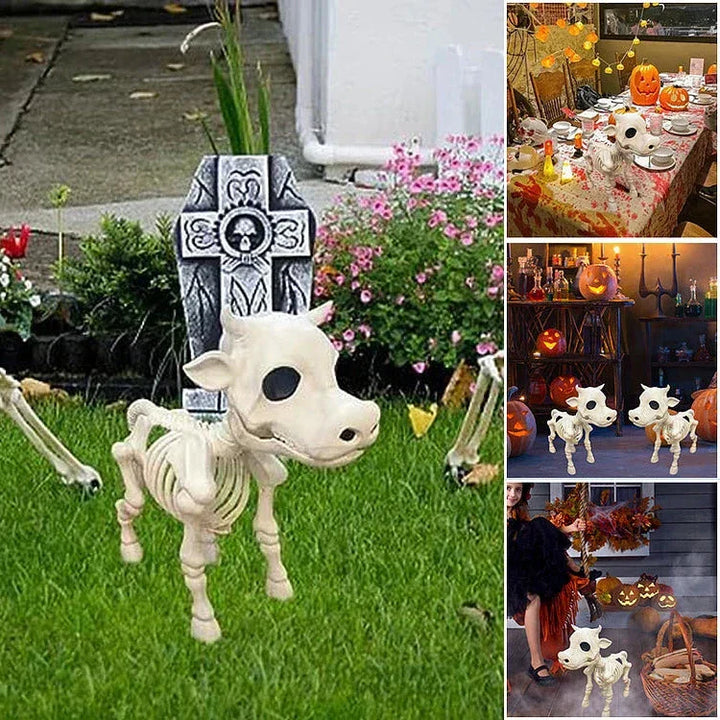BowLift | Halloween Skeleton Cow & Horse Decorative Prop