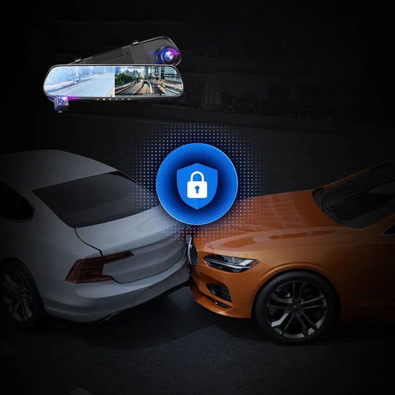 BowLift | Front and Rear Dual Recording HD Night Vision Dash Cam