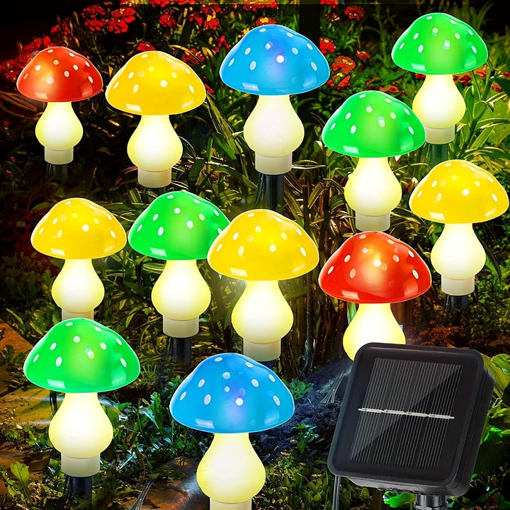 SolarGlow Lamp - Energy-saving Garden Lighting with 8 Modes | Bowlift