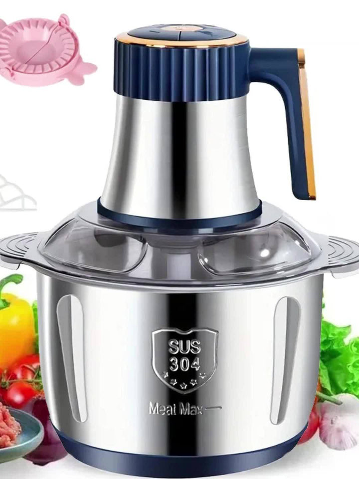 BowLift | Stainless Steel Food Processor – Powerful Meat Grinder & Vegetable Chopper (5L, 5000 RPM)