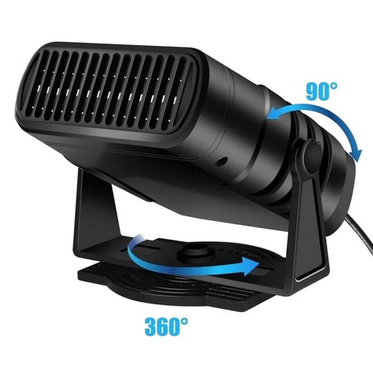 BowLift | AutoHeat 12V Heating & Cooling Fan – Quick defrosting and comfort for cars
