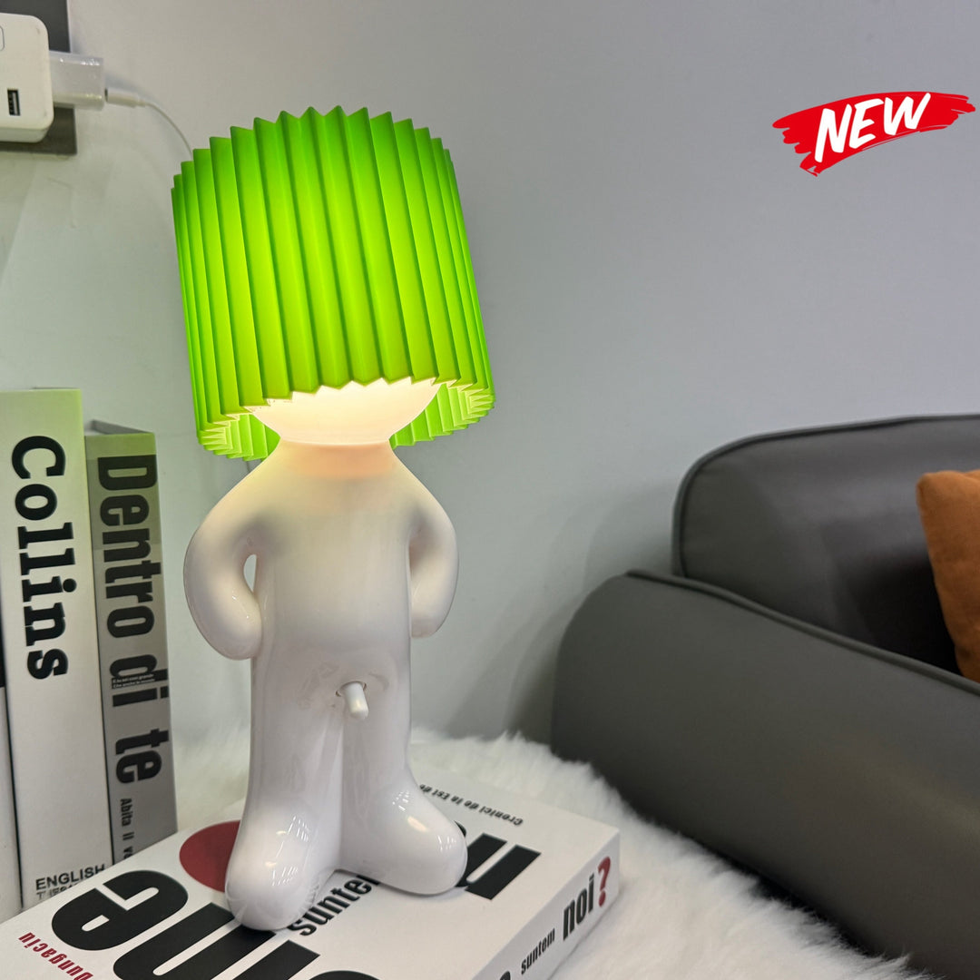 VerlegenLicht - Modern Geometric USB Table Lamp Bowlift