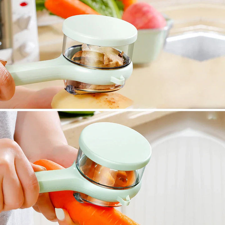 BowLift | Vegetable Peeler Stainless Steel Ergonomic Handle