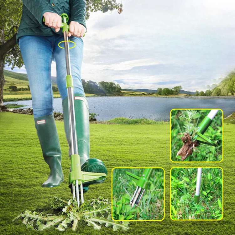 BowLift | Garden Weed Removal Tool Stainless Steel Root Puller