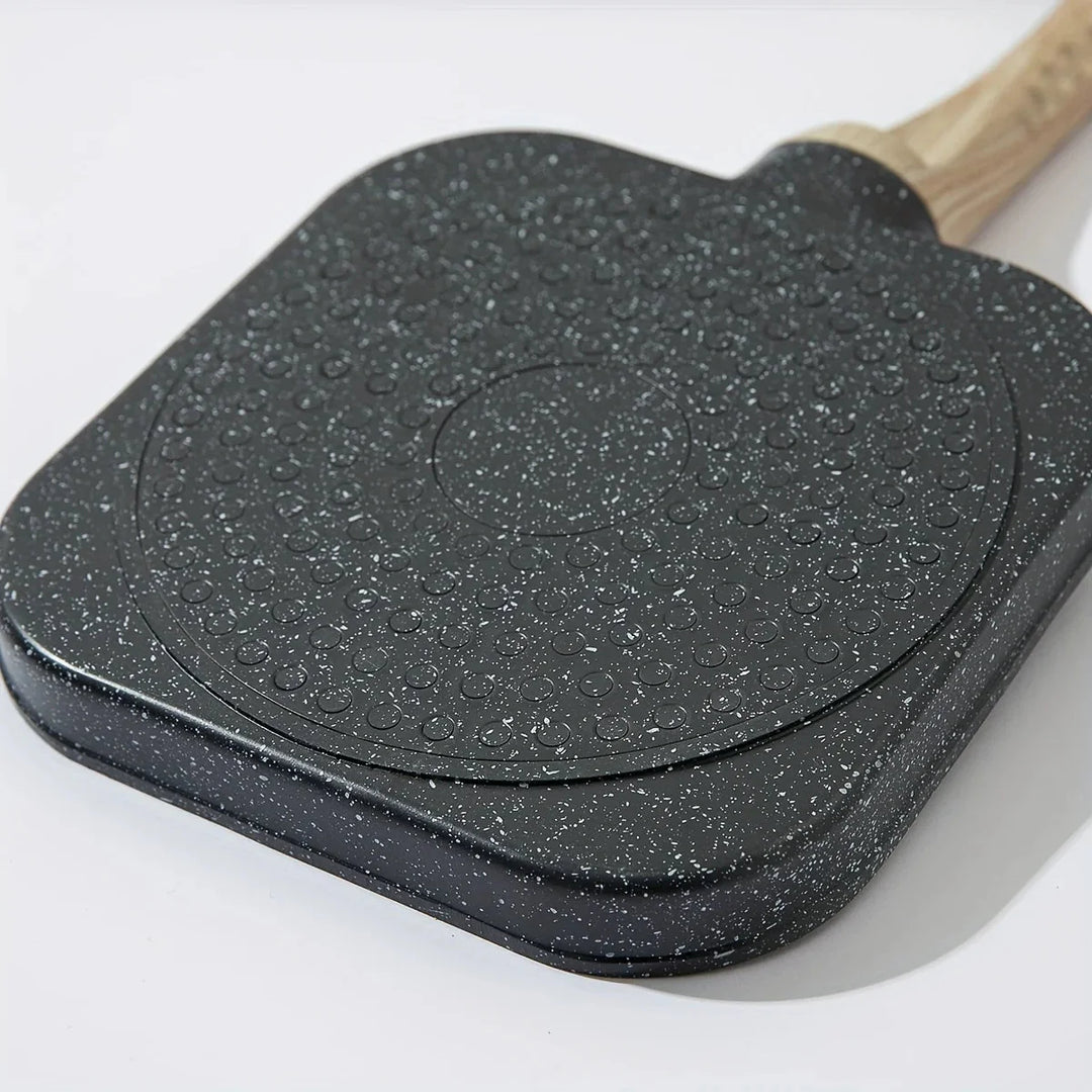 BowLift | ChefVerra Non-Stick Omelette Pan | 4-hole frying pan for eggs, pancakes, and burgers