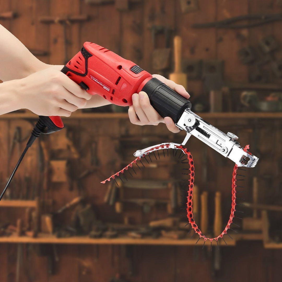 BowLift | Electric Drill Nail Gun Chain Adapter