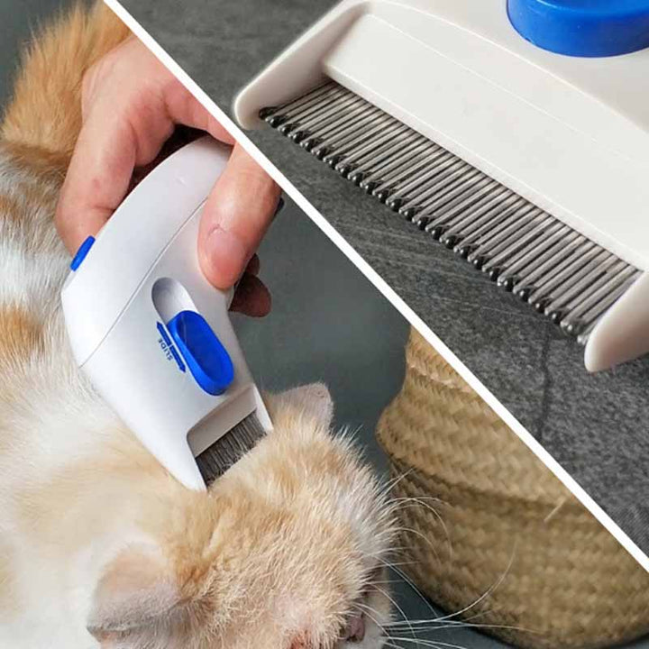 Electric Flea Remover for Pets - FleaZap Bowlift