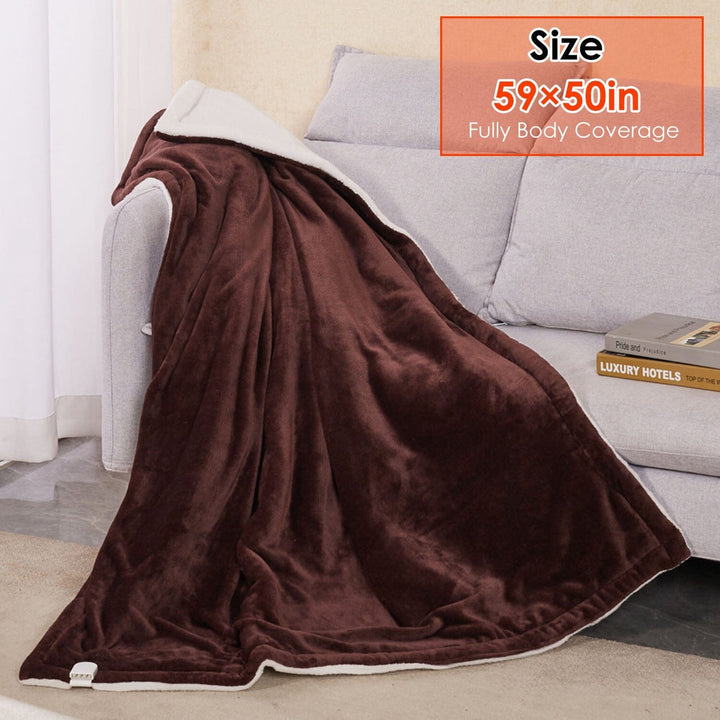 BowLift | Electric Heated Flannel Blanket - CozyHeat