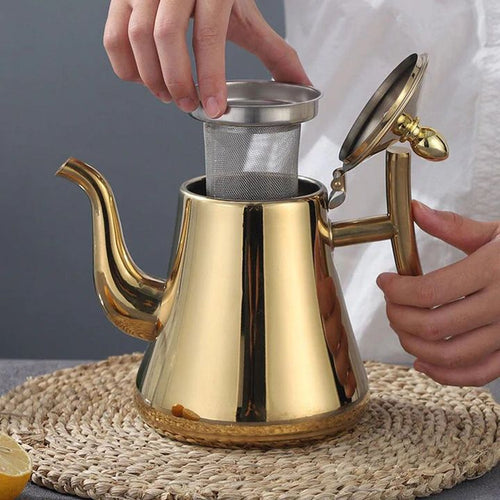 KookPro Induction Kettle with Filter – Stainless Steel Whistling Kettle for All Stovetops | Bowlift
