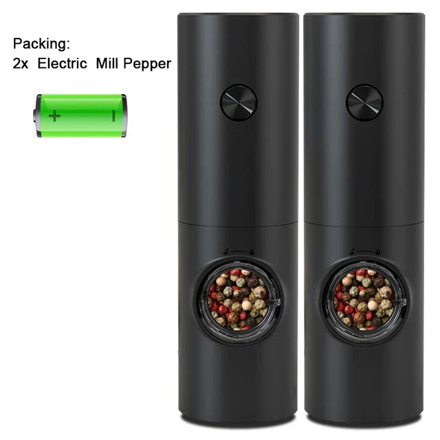 BowLift | Electric Pepper and Salt Grinder Set - SpiceLite