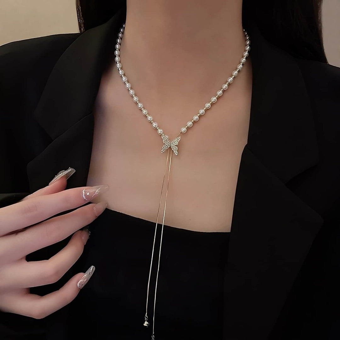 BowLift | Elegant Adjustable Butterfly Necklace