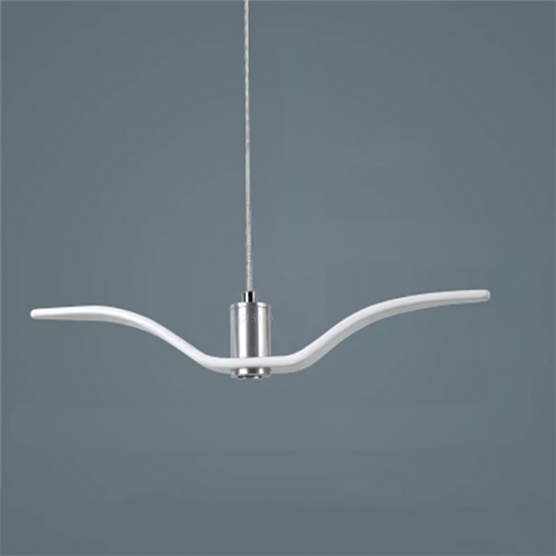 BowLift | Modern Hanging Lamp with Ambient Lighting for Living Room or Hall