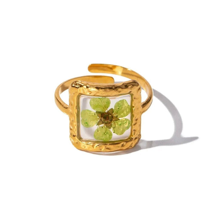 BowLift | Elegant Floral Adjustable Rings