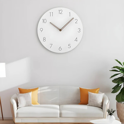 BowLift | Wooden Minimalist Silent Wall Clock
