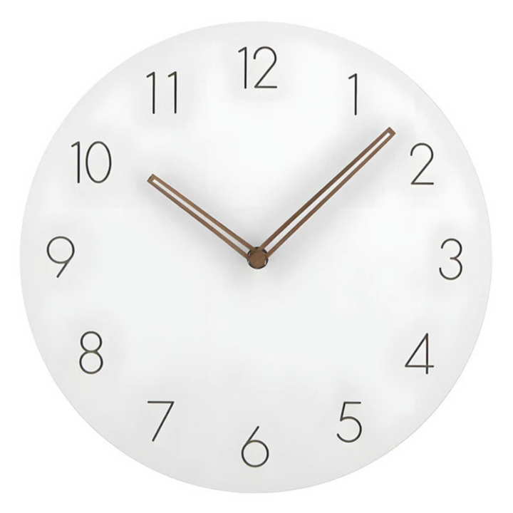 BowLift | Wooden Minimalist Silent Wall Clock