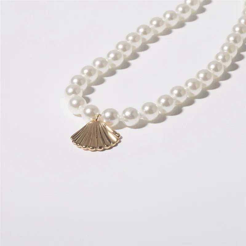 BowLift | Elegant Sea Shell Pearl Necklace