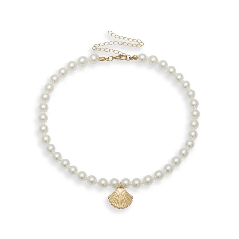 BowLift | Elegant Sea Shell Pearl Necklace