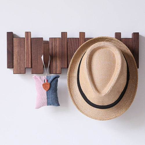 BowLift | Wood Wall Mounted Tower Trail Coat Hooks