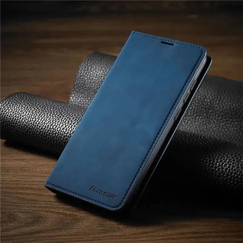 BowLift | iPhone Leather Case with Magnetic Closure and Protection