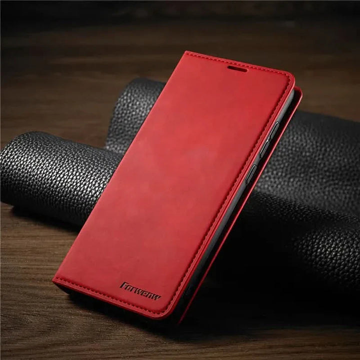 BowLift | iPhone Leather Case with Magnetic Closure and Protection