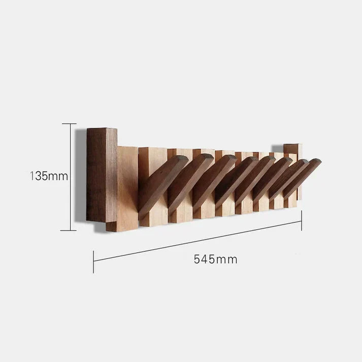 HarmonyCoat Piano Wood Coat Rack – Decorative Hooks for Hall and Living Room | Bowlift