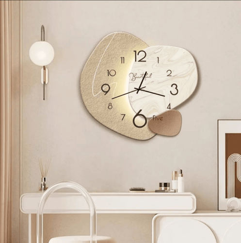 BowLift | Minimalist wall clock with luxurious design