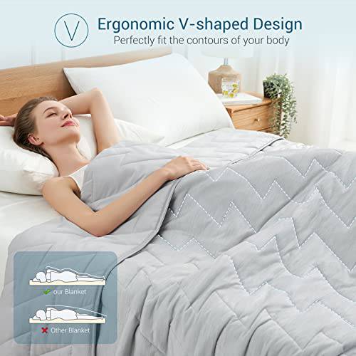 Cooling Comforter Precision V-tack Quilting  Extreme Q Max 0.5 | Bowlift