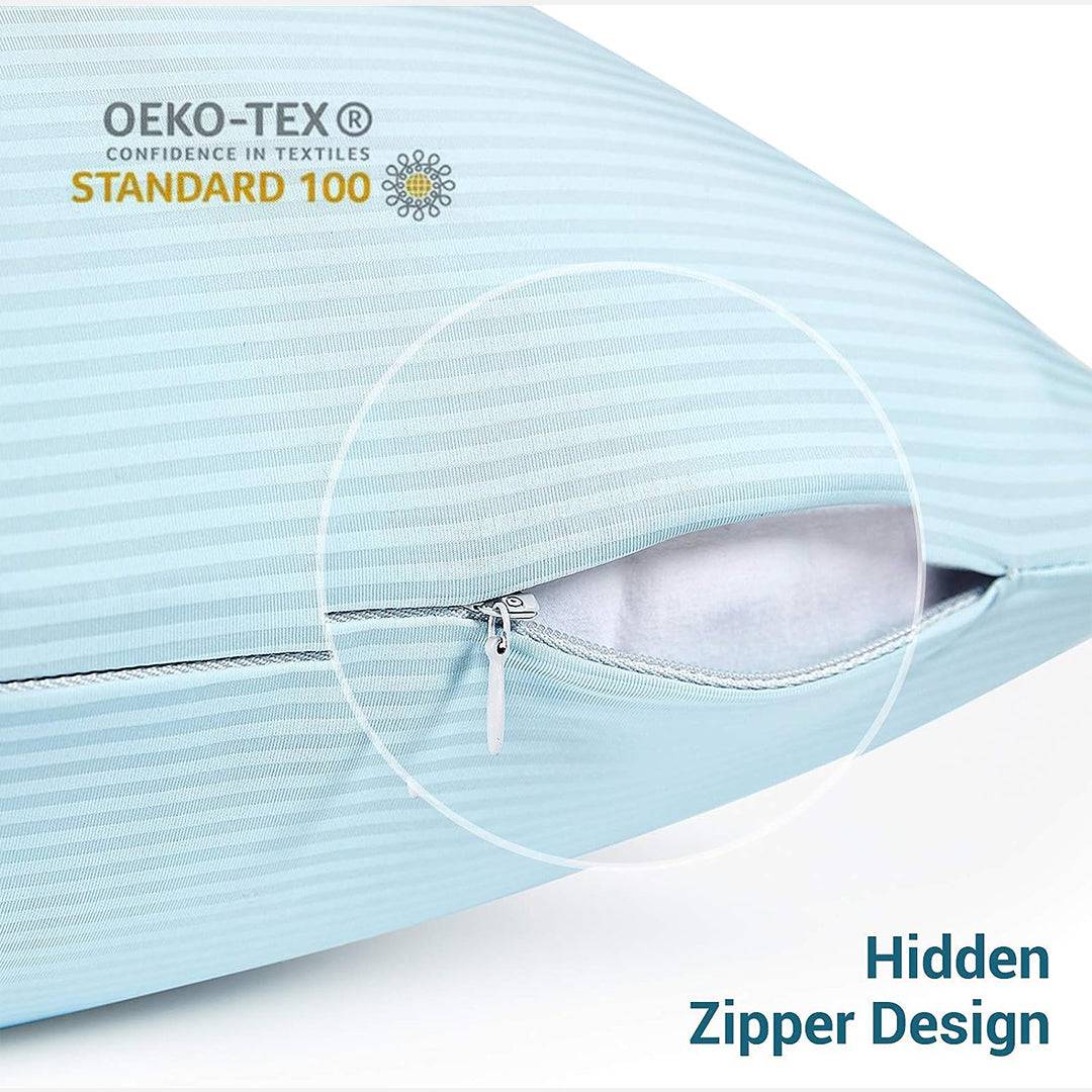 Cooling Pillowcases – Elastic Spandex,  Q-Max 0.38, for Standard & Queen Size | Bowlift