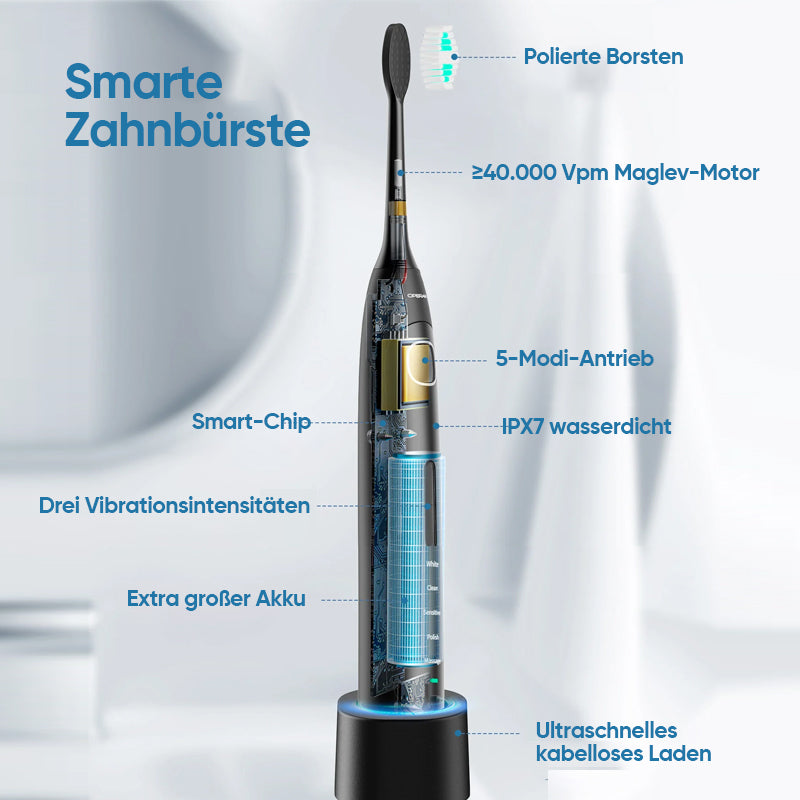Electric sonic toothbrush with 6 modes | Bowlift