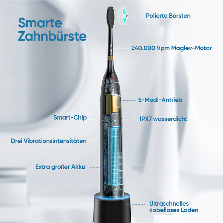 Electric sonic toothbrush with 6 modes | Bowlift