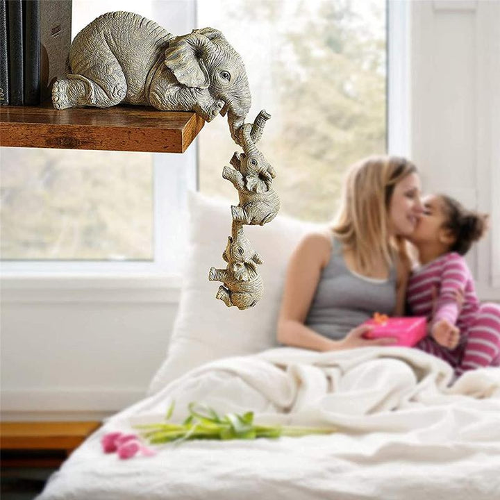 BowLift | Artistic Elephant Figurine in 3 Parts