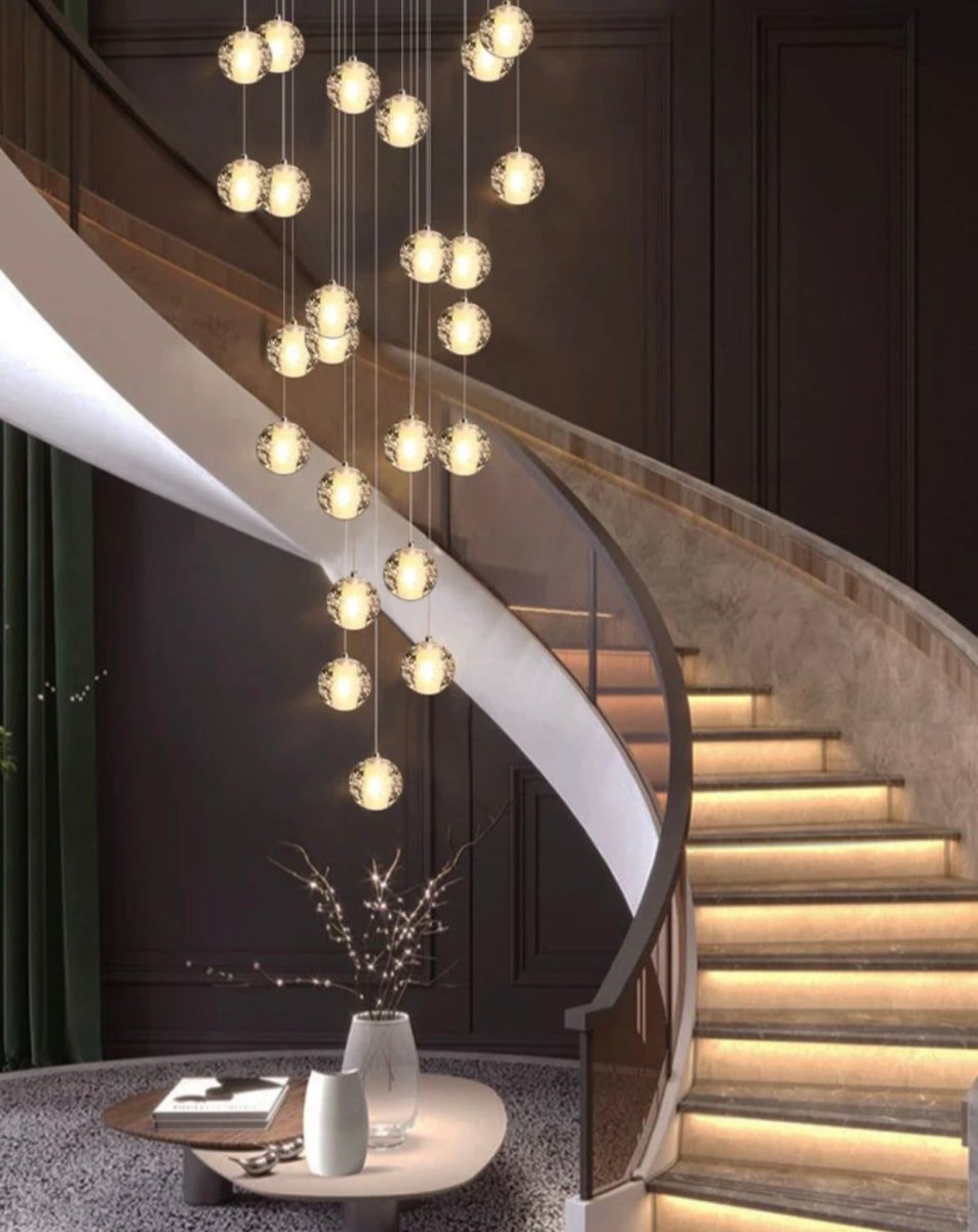 BowLift | GlowCrystal - Pendant Lighting