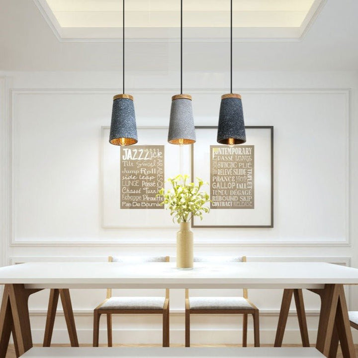 BowLift | UrbanAura – Stylish Cement Pendant Lamp