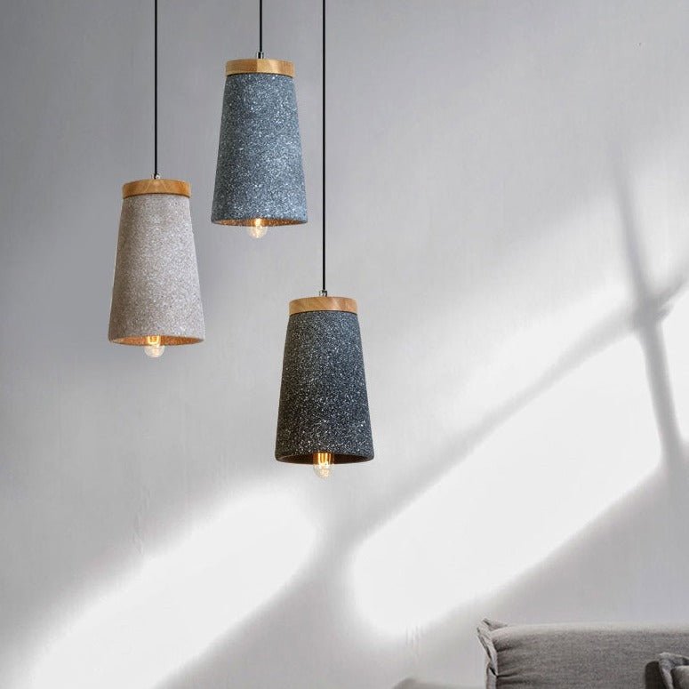 BowLift | UrbanAura – Stylish Cement Pendant Lamp