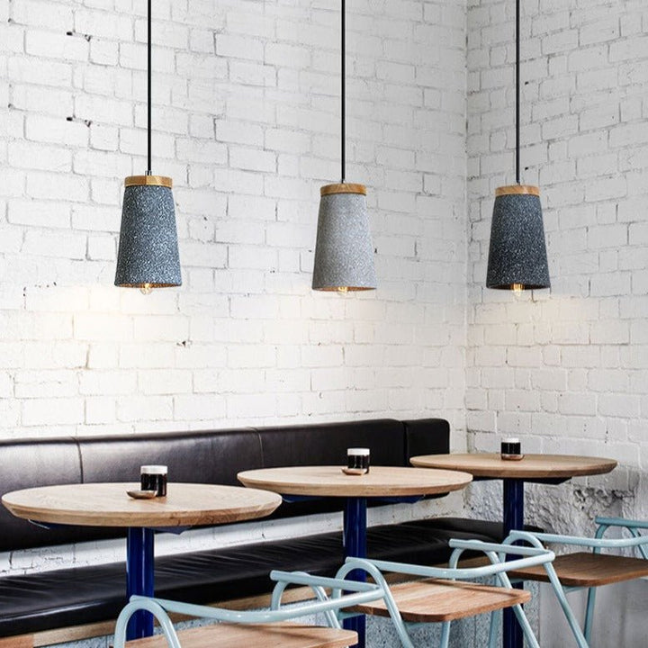 BowLift | UrbanAura – Stylish Cement Pendant Lamp