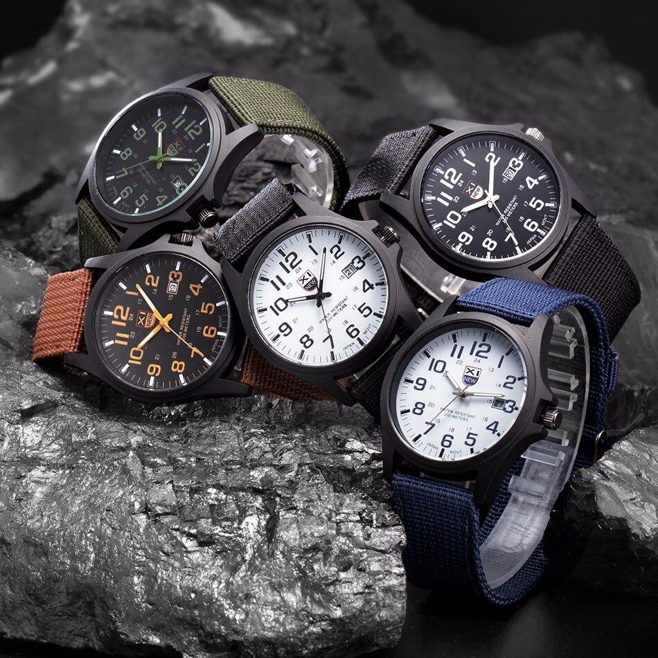 Tactical Men's Watch AdventureTime – Waterproof and Shock Resistant with LED | Bowlift