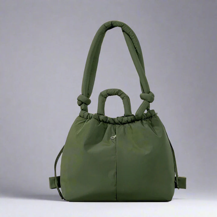 Riva Puffer Handbag – Stylish Carry Bag with Shoulder Strap | Bowlift