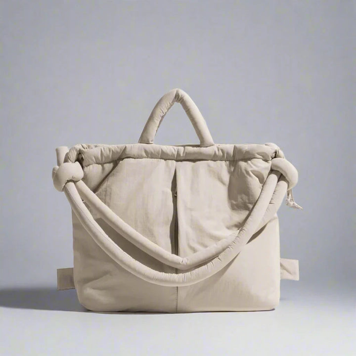 Riva Puffer Handbag – Stylish Carry Bag with Shoulder Strap | Bowlift
