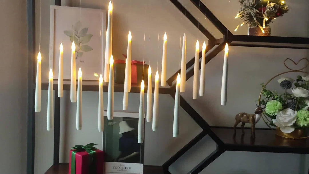 BowLift | LED Candles Hanging Flickering Flameless Set
