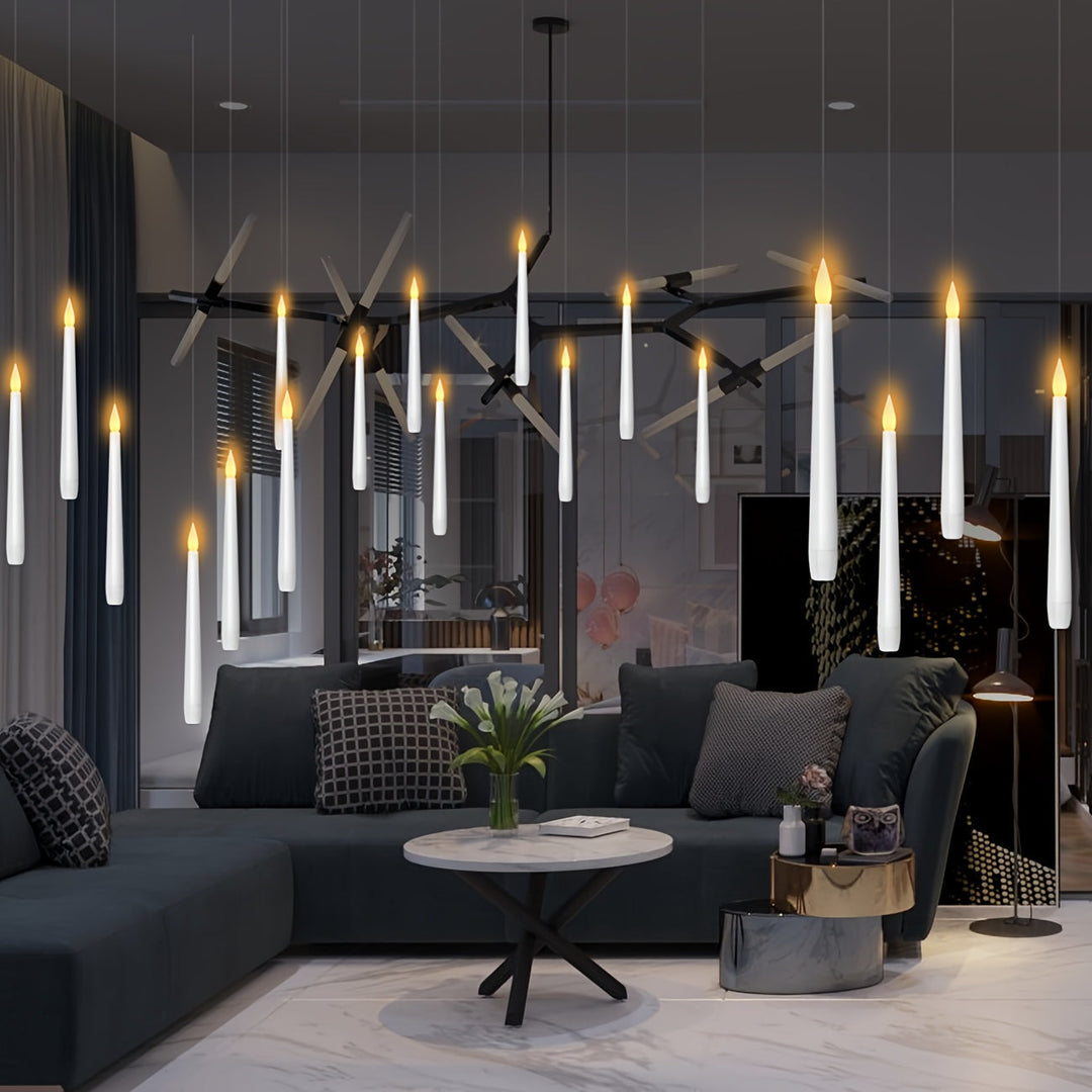 BowLift | LED Candles Hanging Flickering Flameless Set