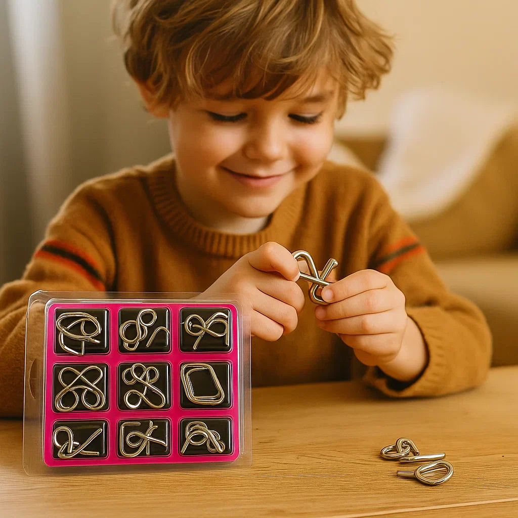 BowLift | Educational Kids Toy Metal Puzzle Set