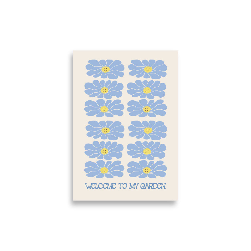 Welcome to my Garden - Blue Daisy | Bowlift