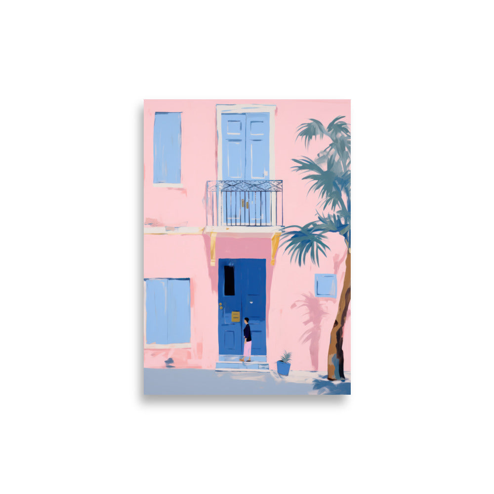 House with Blue Door | Bowlift
