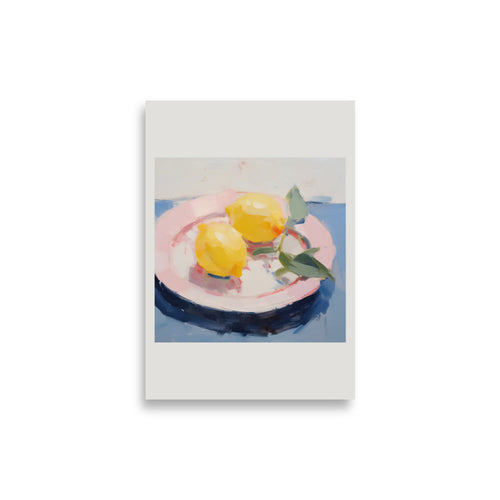 Plate with Lemons | Bowlift