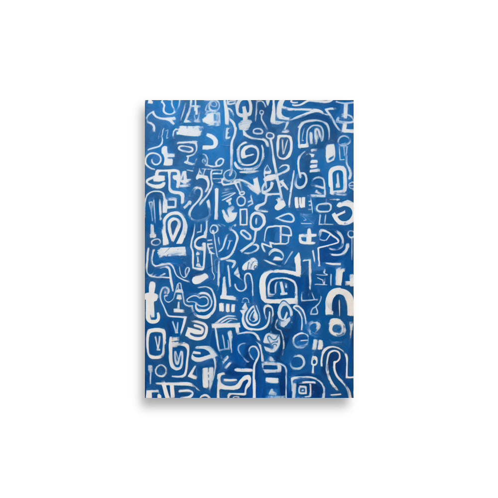 Blue Scribbles | Bowlift